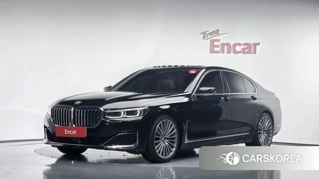 BMW 7 Series (G11) 2022 Черный из Кореи