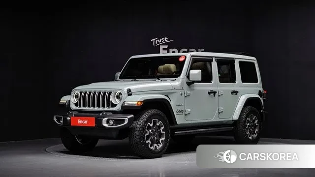 Jeep Wrangler (JL) 2024 Зеленый из Кореи
