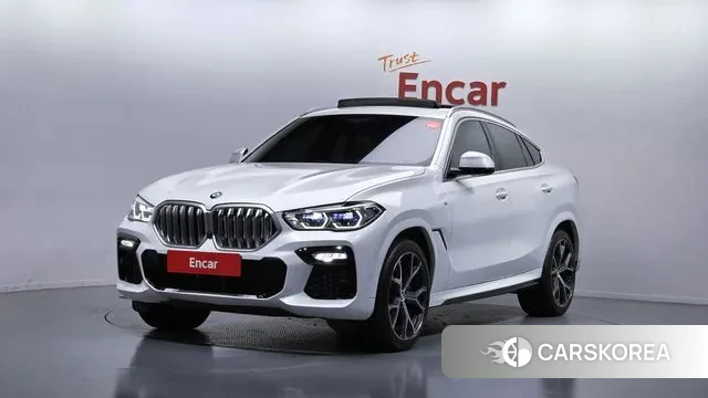 BMW X6 (G06) 2021 Белый из Кореи