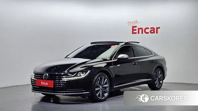 Volkswagen Arteon 2020 Черный из Кореи