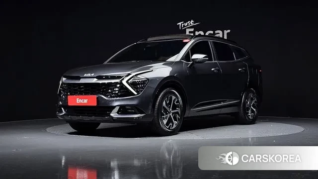 Kia Sportage 5th Generation Hybrid 2022 Серый из Кореи
