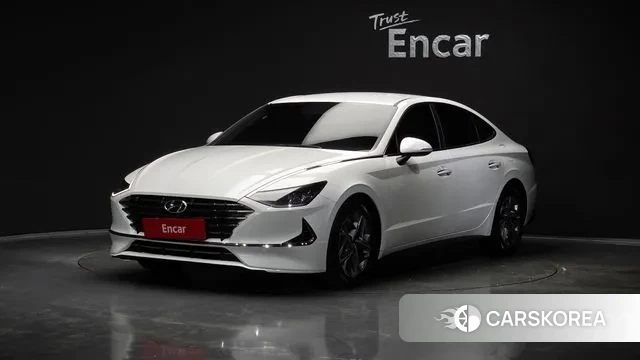 Hyundai Sonata (DN8) 2019 Белый из Кореи