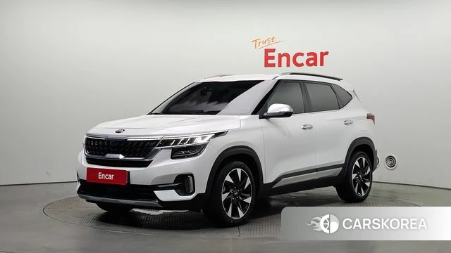 Kia Seltos 2021 Белый из Кореи
