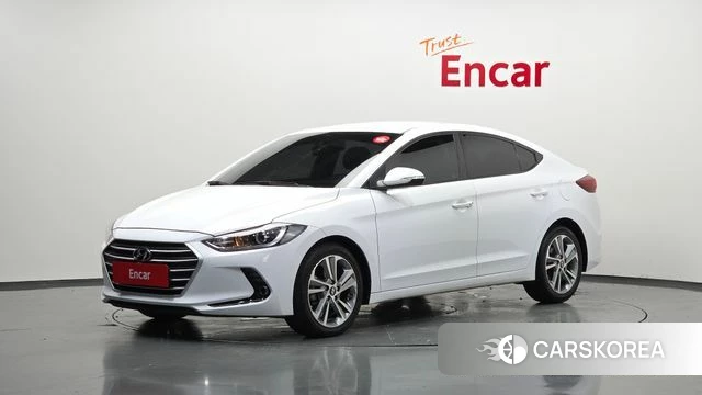 Hyundai Avante AD 2018 Белый из Кореи