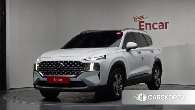 Hyundai The New Santa Fe 2021 Белый из Кореи
