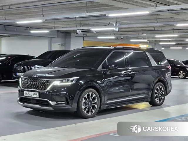 Kia Carnival 4th generation 2023 Черный из Кореи
