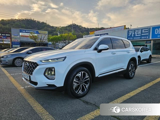 Hyundai Santa Fe TM 2019 Белый из Кореи