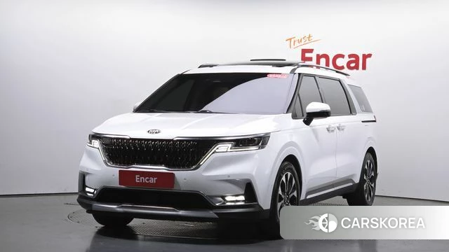 Kia Carnival 4th generation 2021 Белый из Кореи