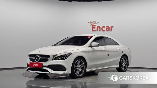 Mercedes-Benz CLA-Class C117 2018 Белый из Кореи