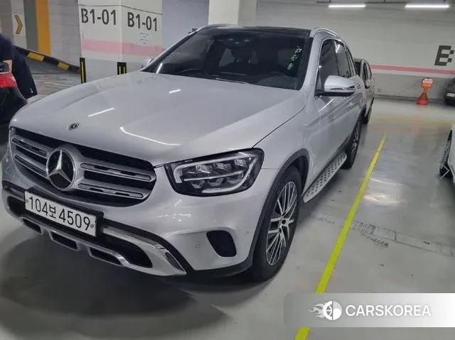 Mercedes-Benz GLC-Class X253 2020 Серебристо-серый из Кореи