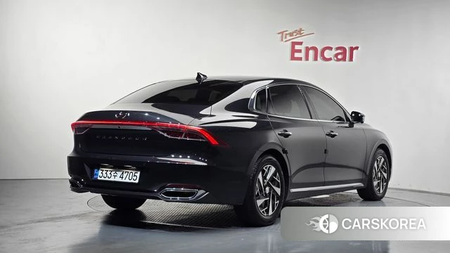 Hyundai The New Grandeur IG Hybrid 2020 Серый из Кореи