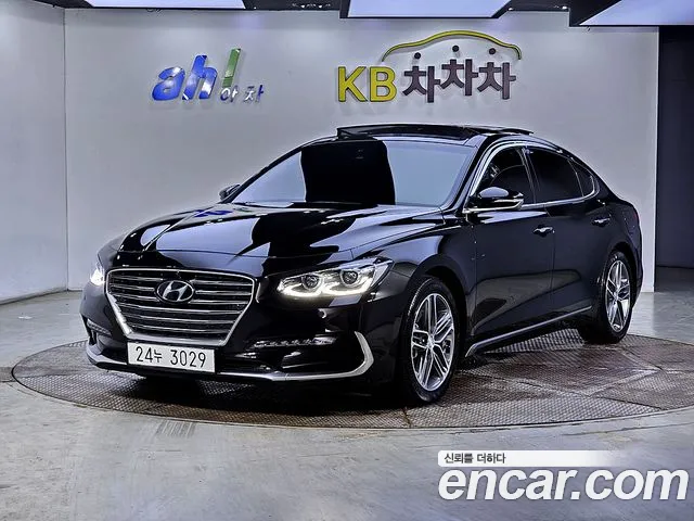 Hyundai Grandeur IG 2018 Черный из Кореи