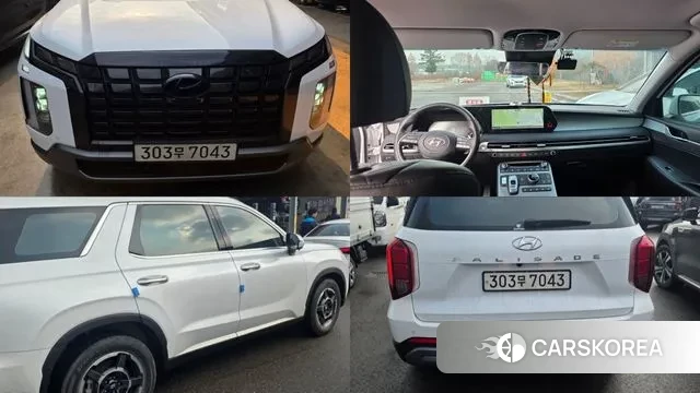 Hyundai The New Palisade 2022 Белый из Кореи