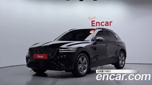 Genesis GV70 2021 Черный из Кореи