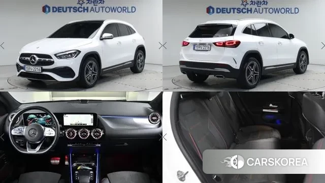 Mercedes-Benz GLA - Class H247 2020 Белый из Кореи