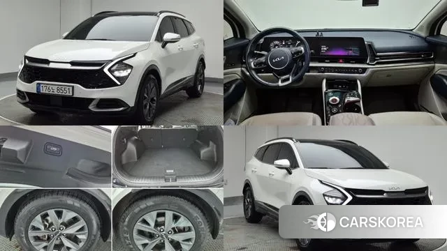 Kia Sportage 5th Generation 2021 Белый из Кореи