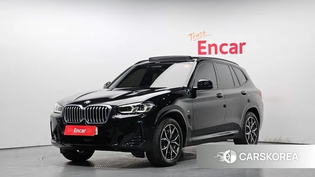 BMW X3 (G01) 2023 Черный из Кореи