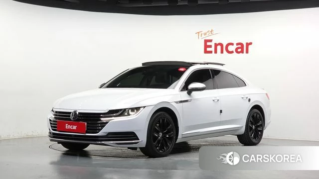 Volkswagen Arteon 2019 Белый из Кореи