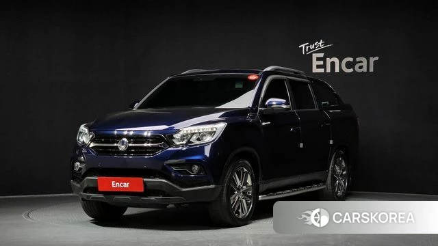 Ssangyong Rexton Sports 2018 Синий из Кореи