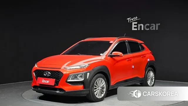 Hyundai Kona 2018 Красный из Кореи