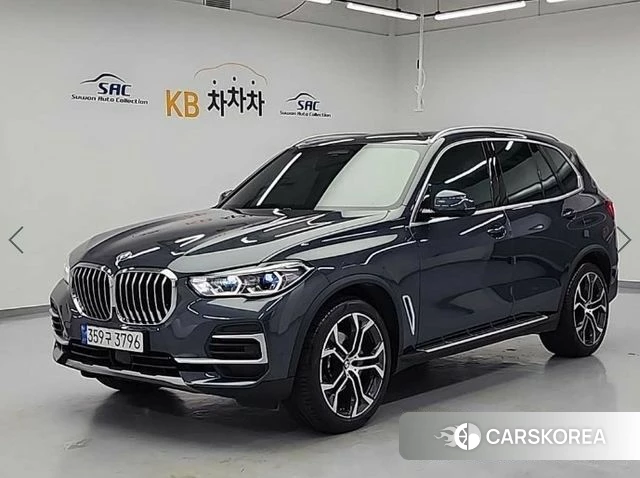 BMW X5 (G05) 2022 Серебристо-серый из Кореи