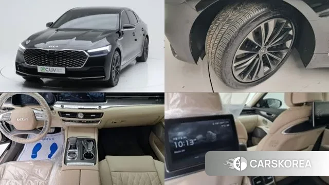 Kia The New K9 2nd generation 2025 Черный из Кореи