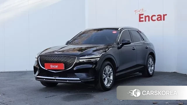 Genesis GV70 2021 Черный из Кореи