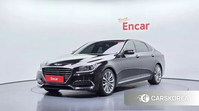 Genesis G80 2018 Черный из Кореи