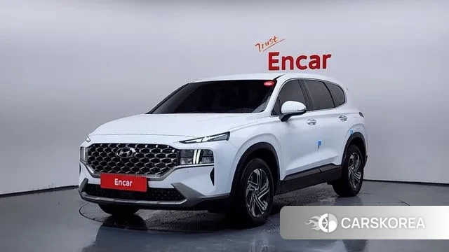 Hyundai The New Santa Fe 2021 Белый из Кореи