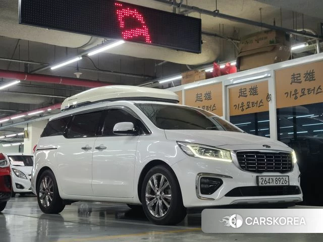 Kia The New Carnival 2019 Белый из Кореи