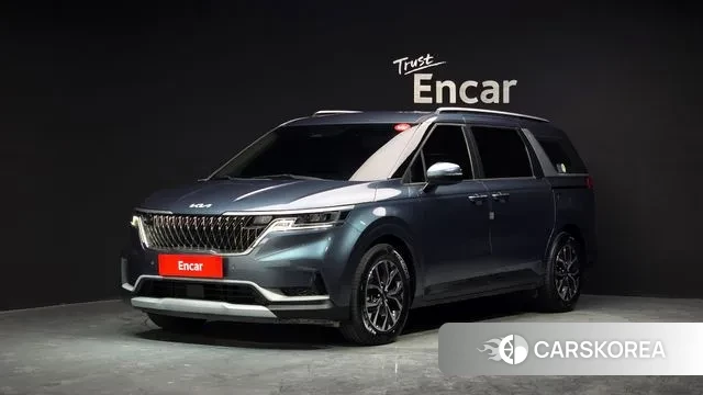 Kia Carnival 4th generation 2021 Синий из Кореи