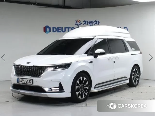 Kia Carnival 4th generation 2021 Белый из Кореи