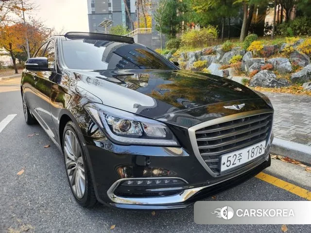 Genesis G80 2018 Черный из Кореи