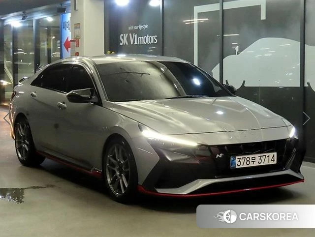 Hyundai Avante (CN7) 2022 Серый из Кореи