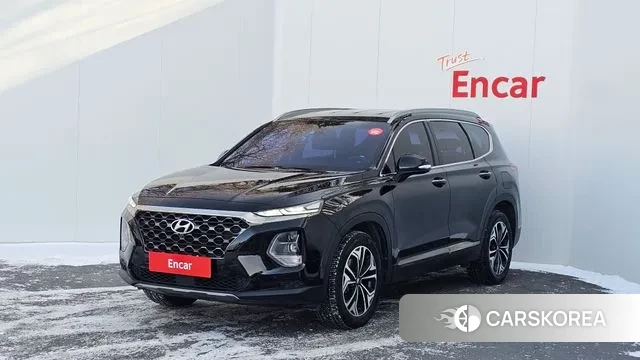 Hyundai Santa Fe TM 2018 Черный из Кореи
