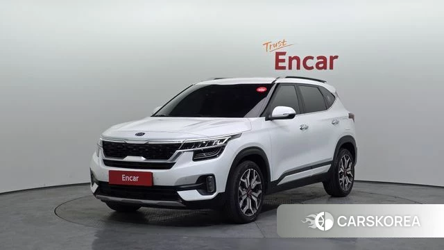 Kia Seltos 2021 Белый из Кореи