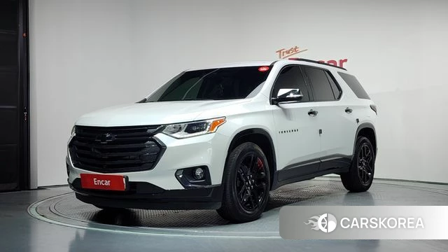 Chevrolet (GM Daewoo) Traverse 2020 Белый из Кореи