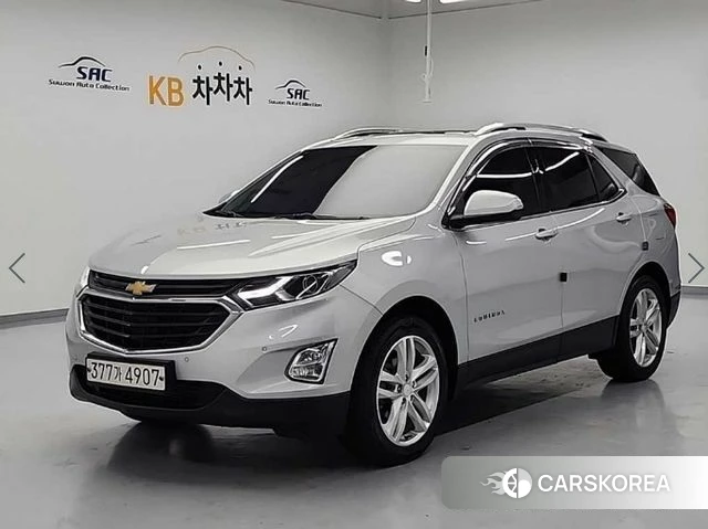 Chevrolet (GM Daewoo) Equinox 2018 Серебристо-серый из Кореи