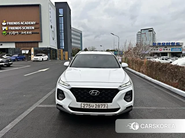 Hyundai Santa Fe TM 2018 Белый из Кореи