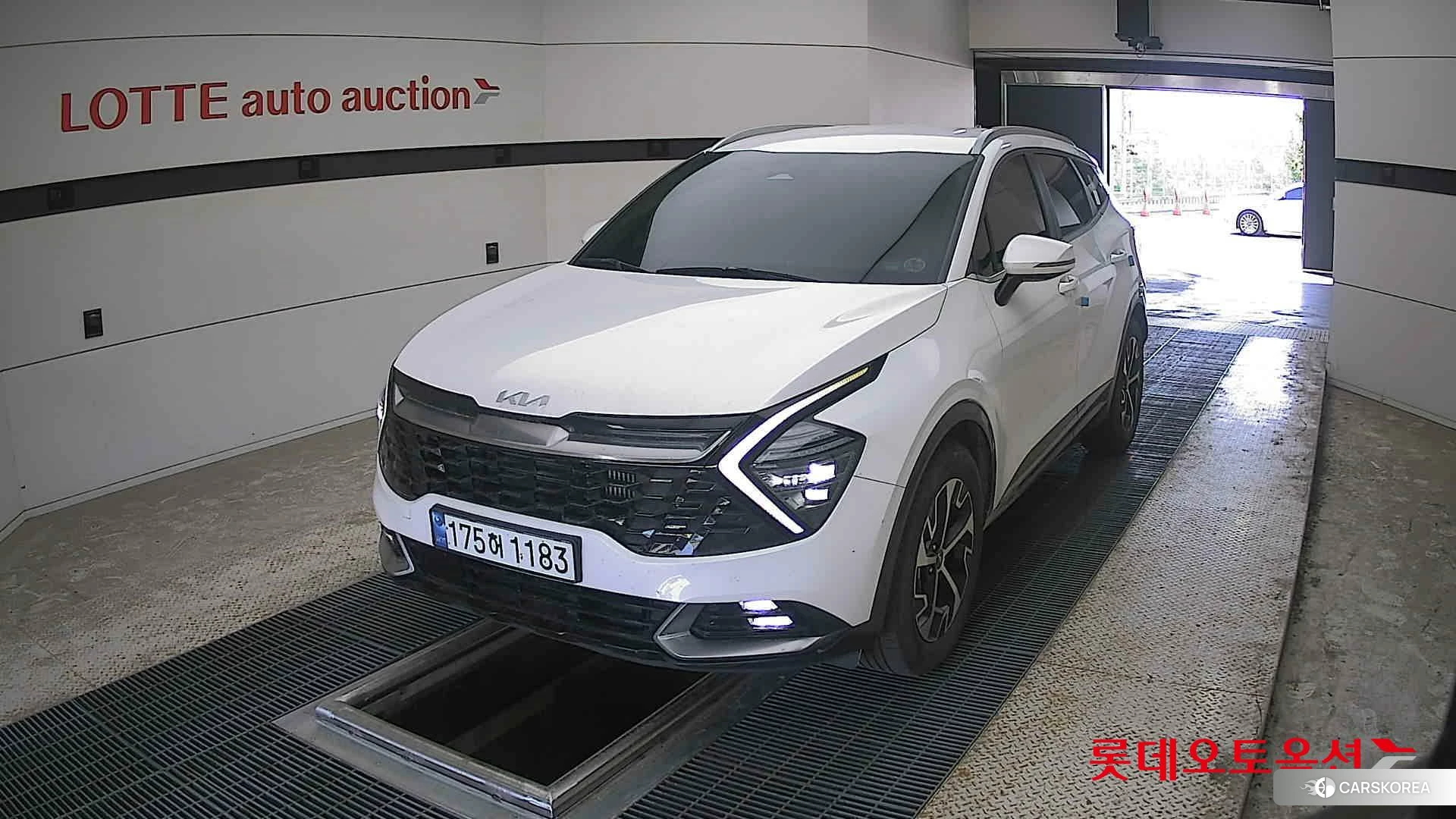 Kia Sportage Hybrid 2023 Snow White Pearl (optional) из Кореи
