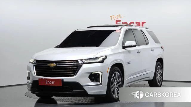 Chevrolet (GM Daewoo) Traverse 2022 Белый из Кореи