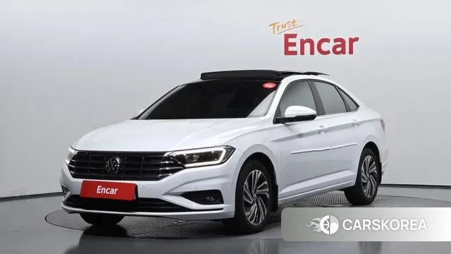 Volkswagen 7th Generation of Jetta 2020 Белый из Кореи