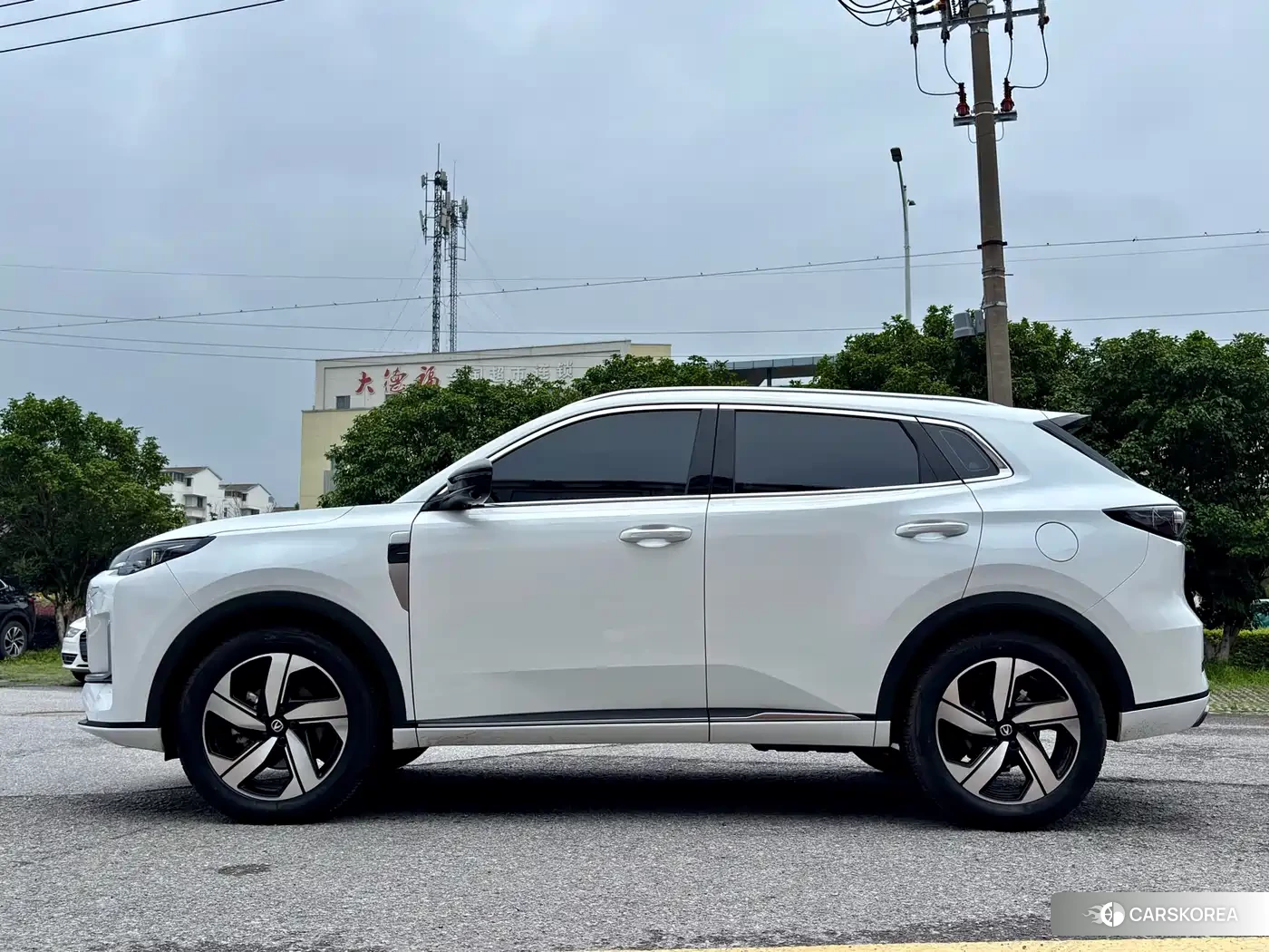 Chang'an Changan CS55PLUS 2024 Белый из Китая