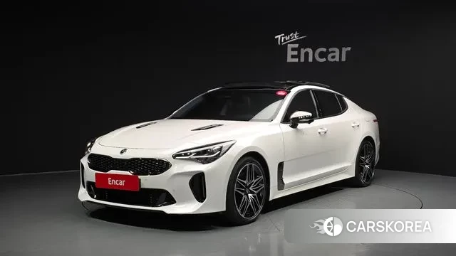 Kia Stinger Meister 2021 Белый из Кореи