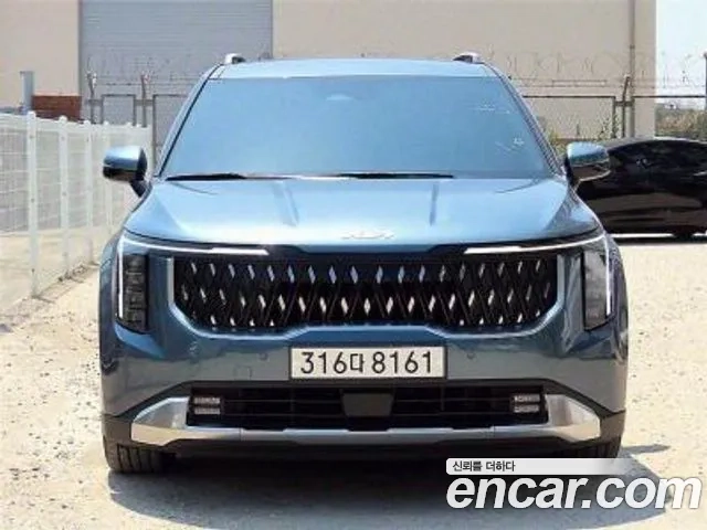 Kia The New Carnival 4th Generation 2024 Небесно-голубой из Кореи