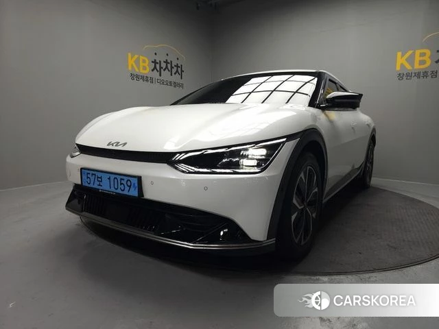 Kia EV6 2021 Жемчужный цвет из Кореи