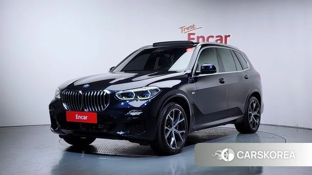 BMW X5 (G05) 2021 Черный из Кореи