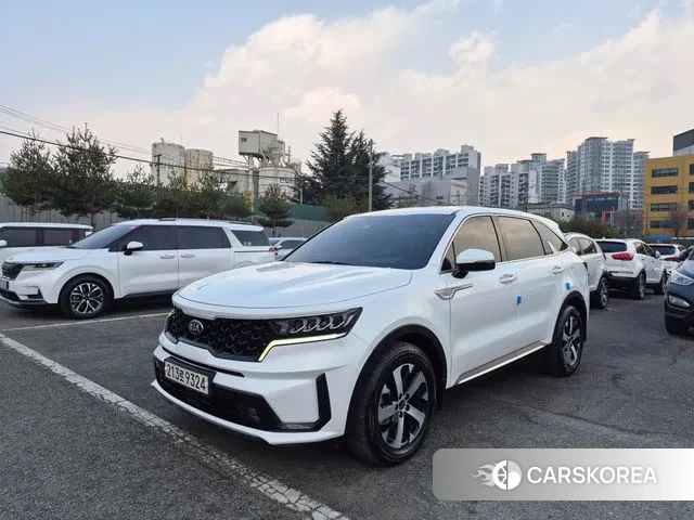 Kia Sorento 4th Generation 2021 Белый из Кореи