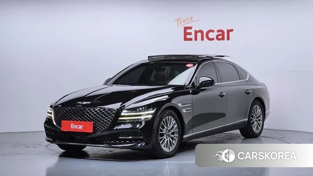 Genesis G80 (RG3) 2021 Черный из Кореи