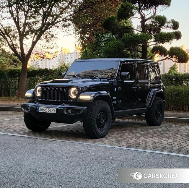 Jeep Wrangler (JL) 2022 Черный из Кореи